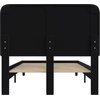 image:imageFlash Furniture Addison Platform Bed  Charcoal Fabric Upholstery  Full  Headboard with Rounded Edges  Wood Slat Support  No Box Spring or Foundation Needed
