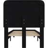 image:imageFlash Furniture Addison Queen Size Platform Bed with Fabric Upholstered Headboard Timeless LowProfile Queen Bed Frame with Headboard Light GrayCharcoal
