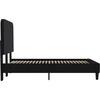 image:imageFlash Furniture Addison Queen Size Platform Bed with Fabric Upholstered Headboard Timeless LowProfile Queen Bed Frame with Headboard Light GrayCharcoal