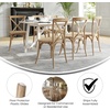 image:imageFlash Furniture Advantage Natural With White Grain XBack Chair