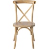 image:imageFlash Furniture Advantage Natural With White Grain XBack Chair