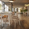 image:imageFlash Furniture Advantage Natural With White Grain XBack Chair