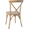 image:imageFlash Furniture Advantage Natural With White Grain XBack Chair