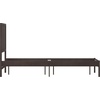 image:imageFlash Furniture Asher Solid Wood Platform Bed with Wooden Slats and Headboard No Box Spring Needed Queen Size Dark BrownDark Brown