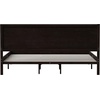 image:imageFlash Furniture Asher Solid Wood Platform Bed with Wooden Slats and Headboard No Box Spring Needed Queen Size Dark BrownDark Brown