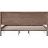 image:imageFlash Furniture Asher Solid Wood Platform Bed with Wooden Slats and Headboard No Box Spring Needed Queen Size Dark BrownLight Brown