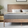 image:imageFlash Furniture Asher Solid Wood Platform Bed with Wooden Slats and Headboard No Box Spring Needed Queen Size Dark BrownLight Brown