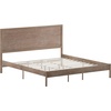 image:imageFlash Furniture Asher Solid Wood Platform Bed with Wooden Slats and Headboard No Box Spring Needed Queen Size Dark BrownLight Brown
