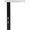 image:imageFlash Furniture Bedford Box Stitch Tufted Upholstered Full Size Headboard in White Fabric