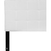 image:imageFlash Furniture Bedford Box Stitch Tufted Upholstered Queen Size Headboard in White Fabric
