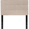 image:imageFlash Furniture Bedford Box Stitch Tufted Upholstered Twin Size Headboard in Beige Fabric