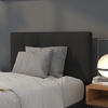 image:imageFlash Furniture Bedford Box Stitch Tufted Upholstered Twin Size Headboard in Black Fabric