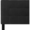 image:imageFlash Furniture Bedford Box Stitch Tufted Upholstered Twin Size Headboard in Black Fabric
