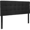 image:imageFlash Furniture Bedford Tufted Upholstered Headboard for Full Size Bed Contemporary Fabric Tufted Headboard with Adjustable Height Black