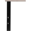 image:imageFlash Furniture Bedford Tufted Upholstered King Size Headboard in Black FabricBeige