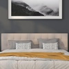 image:imageFlash Furniture Bedford Tufted Upholstered King Size Headboard in Black FabricBeige