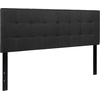 image:imageFlash Furniture Bedford Tufted Upholstered King Size Headboard in Black FabricBlack