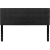 image:imageFlash Furniture Bedford Tufted Upholstered King Size Headboard in Black FabricBlack