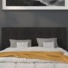 image:imageFlash Furniture Bedford Tufted Upholstered King Size Headboard in Black FabricBlack