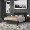 image:imageFlash Furniture Bedford Tufted Upholstered King Size Headboard in Black FabricBlack