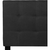 image:imageFlash Furniture Bedford Tufted Upholstered King Size Headboard in Black FabricBlack