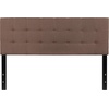 image:imageFlash Furniture Bedford Tufted Upholstered King Size Headboard in Black FabricCamel