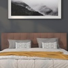 image:imageFlash Furniture Bedford Tufted Upholstered King Size Headboard in Black FabricCamel