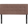 image:imageFlash Furniture Bedford Tufted Upholstered King Size Headboard in Black FabricCamel