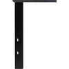 image:imageFlash Furniture Bedford Tufted Upholstered King Size Headboard in Black FabricDark Gray
