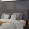 image:imageFlash Furniture Bedford Tufted Upholstered King Size Headboard in Black FabricDark Gray