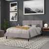 image:imageFlash Furniture Bedford Tufted Upholstered King Size Headboard in Black FabricLight Gray
