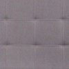 image:imageFlash Furniture Bedford Tufted Upholstered King Size Headboard in Black FabricLight Gray