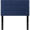 image:imageFlash Furniture Bedford Tufted Upholstered King Size Headboard in Black FabricNavy