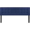 image:imageFlash Furniture Bedford Tufted Upholstered King Size Headboard in Black FabricNavy