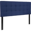 image:imageFlash Furniture Bedford Tufted Upholstered King Size Headboard in Black FabricNavy