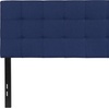 image:imageFlash Furniture Bedford Tufted Upholstered King Size Headboard in Black FabricNavy