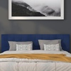 image:imageFlash Furniture Bedford Tufted Upholstered King Size Headboard in Black FabricNavy