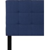 image:imageFlash Furniture Bedford Tufted Upholstered King Size Headboard in Black FabricNavy