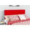 image:imageFlash Furniture Bedford Tufted Upholstered King Size Headboard in Black FabricRed