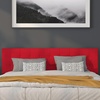 image:imageFlash Furniture Bedford Tufted Upholstered King Size Headboard in Black FabricRed