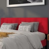 image:imageFlash Furniture Bedford Tufted Upholstered King Size Headboard in Black FabricRed