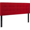 image:imageFlash Furniture Bedford Tufted Upholstered King Size Headboard in Black FabricRed