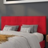image:imageFlash Furniture Bedford Tufted Upholstered King Size Headboard in Black FabricRed