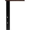 image:imageFlash Furniture Bedford Tufted Upholstered Queen Size Headboard in Dark Brown Fabric