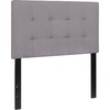 image:imageFlash Furniture Bedford Tufted Upholstered Twin Size Headboard in Light Gray Fabric