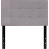 image:imageFlash Furniture Bedford Tufted Upholstered Twin Size Headboard in Light Gray Fabric