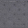 image:imageFlash Furniture Brighton Fabric Arched Tufted Upholstered King Size Platform Bed Modern LowProfile King Bed Frame with Headboard BeigeLight Gray