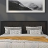 image:imageFlash Furniture Bristol Metal Tufted Upholstered King Size Headboard in Black FabricBlack