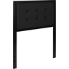 image:imageFlash Furniture Bristol Metal Tufted Upholstered King Size Headboard in Black FabricBlack