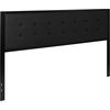image:imageFlash Furniture Bristol Metal Tufted Upholstered King Size Headboard in Black FabricBlack